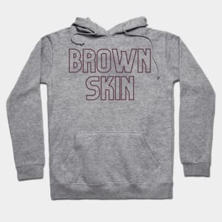 Brown Skin Logo Hoodie